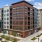 Exterior image of The Signal Apartments with first floor retail space 