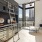 Wine Refrigerators and locked wine storage with sitting area overlooking city views